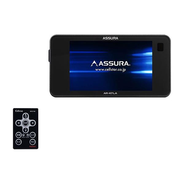 セルスター レーザー式オービス対応 レーダー探知機 CELLSTAR ASSURA(アシュラ) AR-47LA 返品種別A