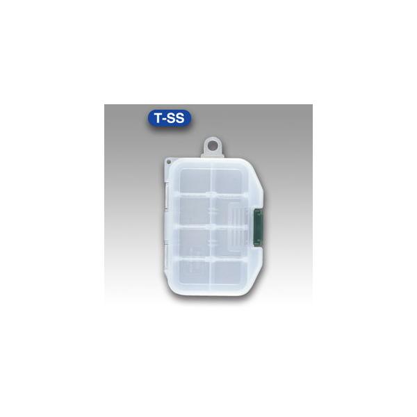 在庫状況：お取り寄せ/お届け：約2週間/◆クリップ安全ピンなど小物文具ホビーパーツの収納に最適です。◆シンカー、サルカン入れなどに◆可変仕切板6枚付・サイズ(約)：幅103×奥行73×高さ23mm/[SSTメイホウカガク]