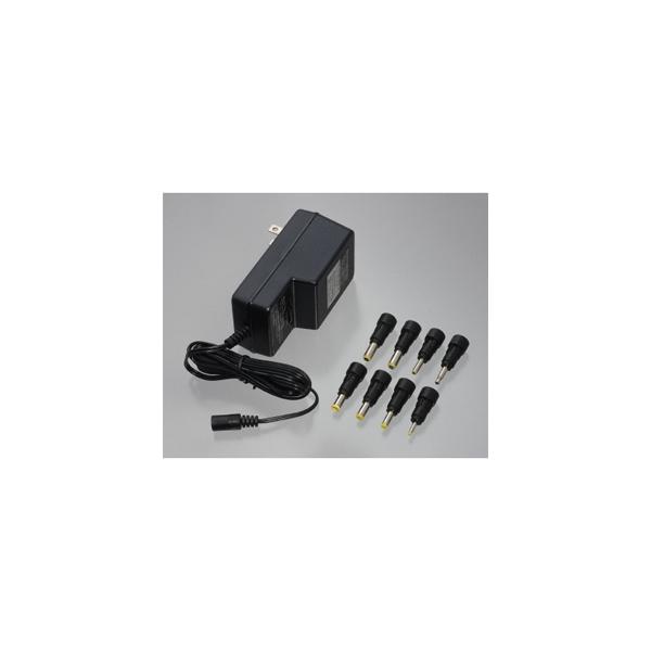 ヤザワ ACアダプター 定格出力DC3/4.5/6/7.5/9/12V 定格出力電流300mA ACM300