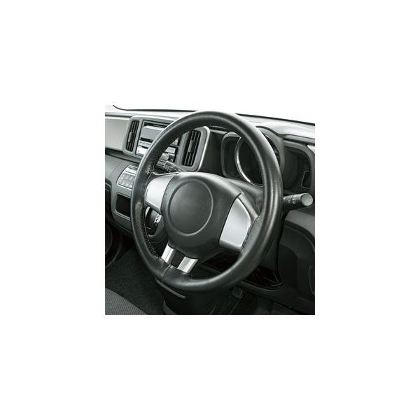 他サイト： BONFORM 編込みハンドルカバー フィックススポーツ S(ブラック) 軽・普通車用 6722-01BK 返品種別Aの商品画像