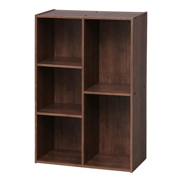 他サイト： アイリスオーヤマ カラーボックス 2列コンビ (ブラウン) IRIS CX-23C(ブラウン) 返品種別Aの商品画像