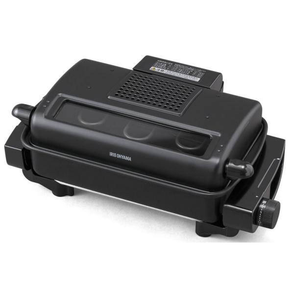 在庫状況：在庫あり/2020年11月 発売/◆1度にサンマを最大4尾焼くことが可能なワイドサイズ◆上下ヒーターで両面焼けるので、裏返しが不要◆プレート付きだから焼き網では出来なかった調理も可能に/[EMT1103B]