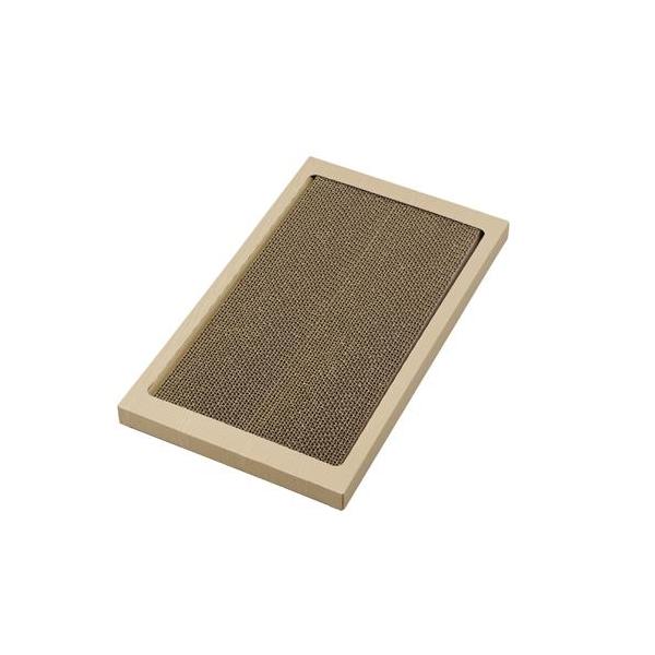 在庫状況：お取り寄せ/7日〜10日で出荷/※仕様やパッケージは、リニューアルなどの理由で変更になっている場合がございます。予めご了承下さい。◆猫がのびのび爪とぎできる、広々なワイドタイプの爪とぎです。◆セットの爪とぎは目が大きいので爪が研ぎ...