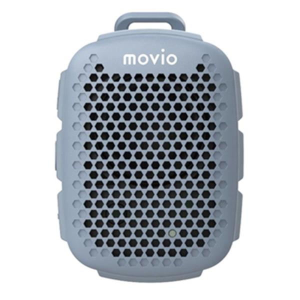 ナガオカ マグネットクリップポータブルスピーカー(ライトブルー) NAGAOKA movio MCSP02 MCSP02LBL 返品種別A