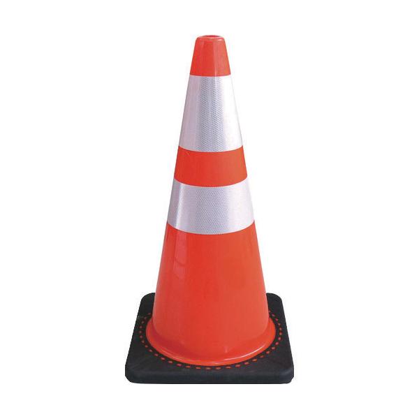 在庫状況：お取り寄せ/取引先在庫あり3日〜5日で出荷/◆柔軟性に優れていて、車両に踏まれても割れにくく元に戻りやすいです。◆ウェイト一体型で倒れにくいです。◆コーンの先端に40φの穴があるため、様々なオプションの差し込み取り付けが可能です。...