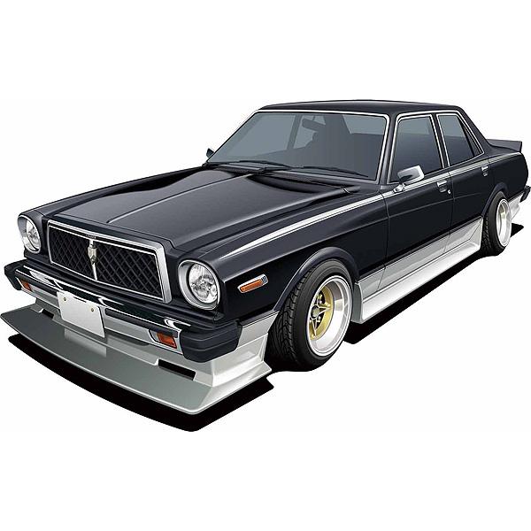 在庫状況：在庫僅少/2025年12月 発売/※画像はイメージです。実際の商品とは異なる場合がございます。フジミ 1/24 インチアップシリーズ No.173 トヨタ チェイサー 4ドアセダン X40型 です。