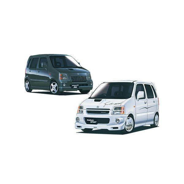 在庫状況：お取り寄せ/※画像はイメージです。実際の商品とは異なる場合がございます。フジミ 1/24 インチアップシリーズ No.45 スズキ ワゴンR RR/RR スズキスポーツです。