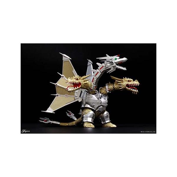 在庫状況：在庫あり/2025年05月 発売/※画像はイメージです。実際の商品とは異なる場合がございます。フジミ　チビマルゴジラシリーズ No.1001 メカキングギドラ 70周年記念バージョン です。