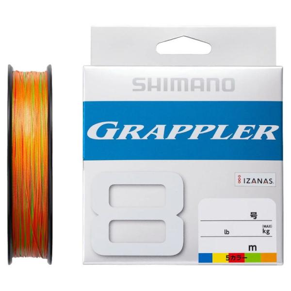 シマノ（SHIMANO） グラップラー 8 PE 10m×5カラー 300m(1号/ 23.1lb