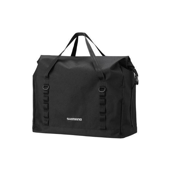 在庫状況：お取り寄せ/お届け：2月上旬以降/◆“ベスト+ウェーダー”や“ベスト+レインスーツ”など、まとめて収納可能◆開口部は浸水しにくい折りたたみ式◆ツールを取り付けできるバンド付とD環・サイズ：27×63×66cm/[698230シマノ]