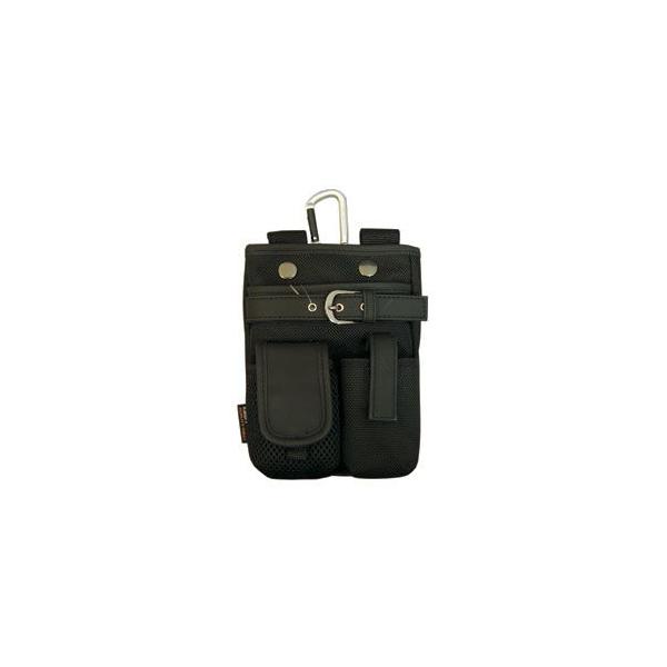 在庫状況：お取り寄せ/取引先在庫あり3日〜5日で出荷/◆機能充実の小物ケース◆ねじれないアルミ・カラビナ付/[75596]