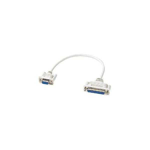 サンワサプライ RS-232C変換ケーブル(0.2m) KRS-9F25F02K 返品種別A