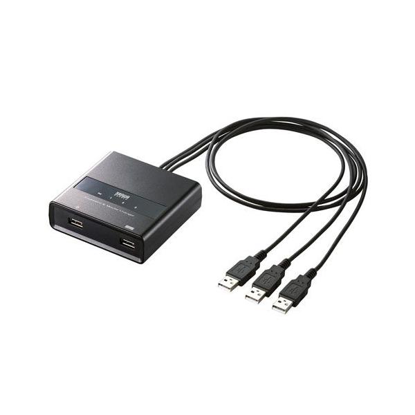 サンワサプライ キーボード・マウス用パソコン切替器(3:1) SW-KM3UU 返品種別A