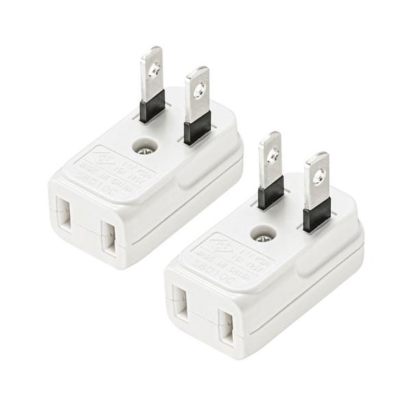 他サイト： サンワサプライ コンセント用アダプタ 1個口(縦型・2個入り) TAP-B54 返品種別Aの商品画像