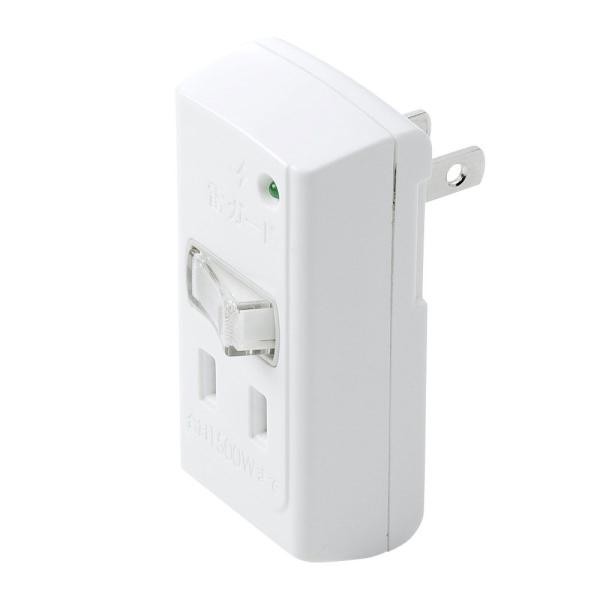 他サイト： サンワサプライ 雷ガードタップ(2P・2個口・一括集中スイッチ付き) TAP-SP221 返品種別Aの商品画像