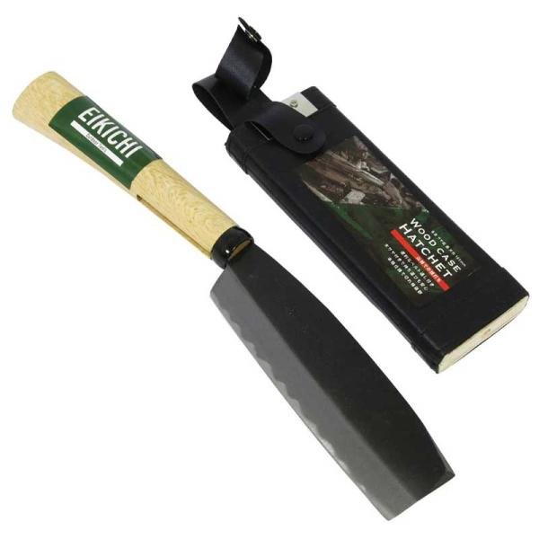 他サイト： 永吉 サヤ鉈 黒 片刃(165mm) EIKICHI 31569 返品種別Bの商品画像