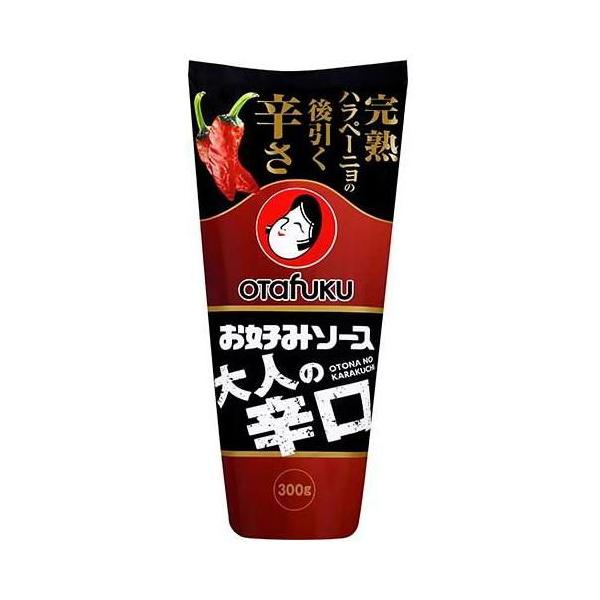 Otafuku オタフクソース お好みソース大人の辛口SB 300g×3本