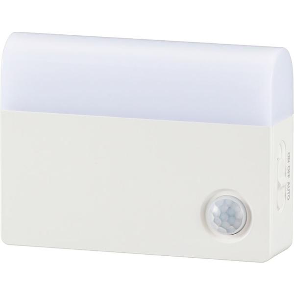 在庫状況：お取り寄せ/お届け：約2週間/◆周囲が暗くなり人を検知すると点灯、離れてしばらくすると自動消灯します◆乾電池式で配線不要、電源のとれない場所や配線ができない場所におすすめです◆マグネットで固定できます/[NITBLA6JKWL]