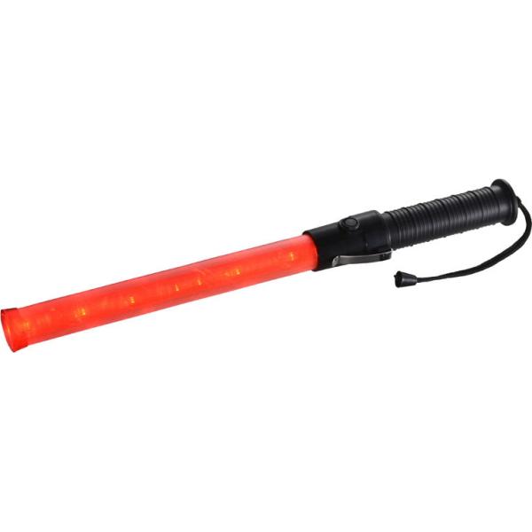 在庫状況：お取り寄せ/◆明るく鮮やかな赤色発光のLED誘導灯(シグナルライト)です。長さ45cmのショートタイプ◆点滅、点灯、消灯とスイッチひとつで切り替え/[SLW453]