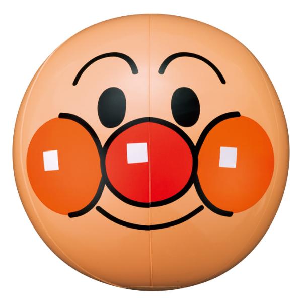 在庫状況：お取り寄せ/※画像はイメージです。実際の商品とは異なる場合がございます。※同一と思われるお客様より大量のご注文をいただいた場合、ご注文をお取り消しとさせていただく場合がございます。アンパンマンの顔ボール(ビーチボール)です。