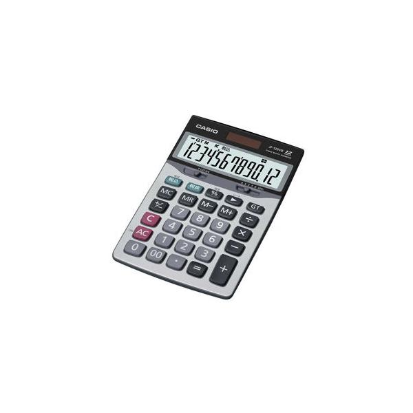 カシオ 卓上タイプ 12桁 電卓(ジャストサイズ) CASIO 本格実務電卓 JF-120VB-N 返品種別A