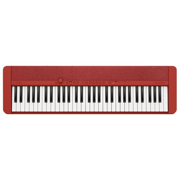 カシオ　CASIO　キーボード Casiotone（カシオトーン） レッド [61鍵盤]　CT-S1RD