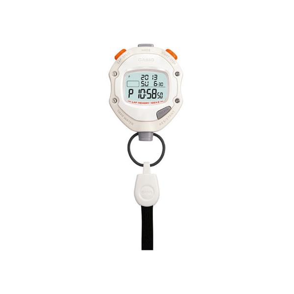 在庫状況：在庫あり/■ケースサイズ：83×64×24mm(H×W×D)■5気圧防水機能■ストップウオッチ機能(1/1000秒計測、10時間計)　■ラップ・スプリットタイムを最大100本×2メモリー