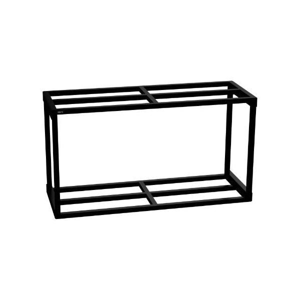 在庫状況：お取り寄せ/7日〜10日で出荷/※仕様やパッケージは、リニューアルなどの理由で変更になっている場合がございます。予めご了承下さい。◆組立が簡単なシンプル構造のスチール製水槽台。◆お部屋に合わせやすいブラック塗装。◆組立簡単、高い強...