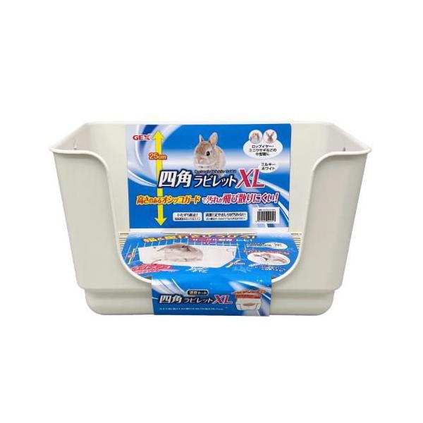 在庫状況：お取り寄せ/7日〜10日で出荷/※仕様やパッケージは、リニューアルなどの理由で変更になっている場合がございます。予めご了承下さい。高さのあるオシッコガードで汚れが飛び散りにくいうさぎ用トイレ!幅＆奥行きひろびろなので、サークル飼育...