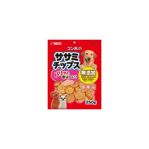 他サイト： ゴン太のササミチップス 250g マルカンサンライズ事業部 返品種別Bの商品画像