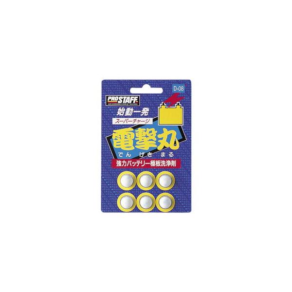 プロスタッフ スーパーチャージ電撃丸 極板洗浄剤 PROSTAFF D08(プロスタッフ) 返品種別A