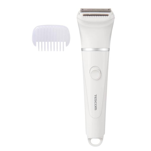 在庫状況：在庫僅少/◆肌にやさしいトリプル刃◆着脱可能なトリムコーム付き◆幅広い箇所に対応で全身ケア/[TT263AW]