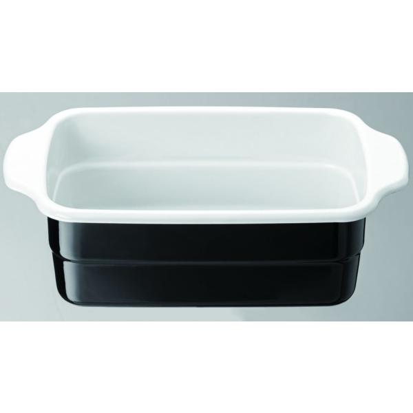 他サイト： 高木金属工業 (IH対応)ホーロー天ぷら鍋 角型 HT-KBW(タカギ) 返品種別Aの商品画像