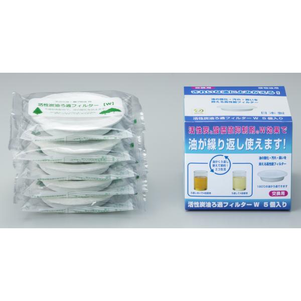 高木金属工業 活性炭油ろ過フィルターw 5個入 Kwf 5p タカギ 返品種別a Joshin Web 通販 Paypayモール