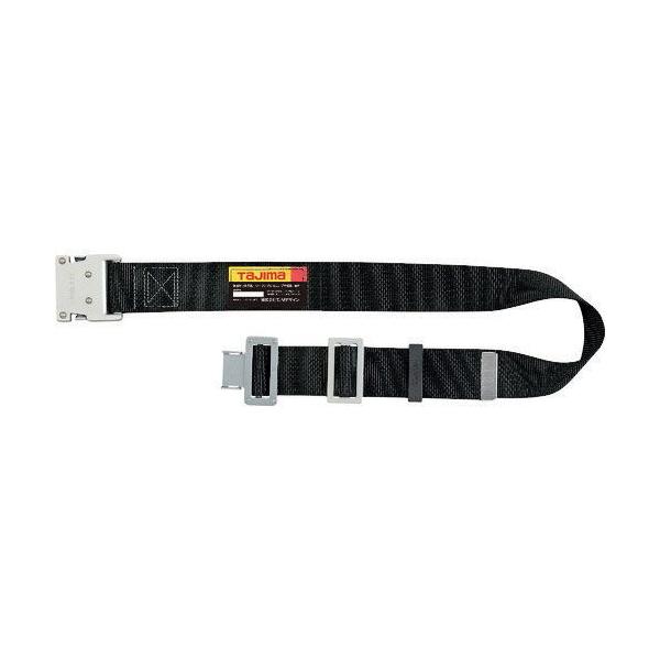 TJMデザイン 胴ベルト アルミワンタッチバックル Sサイズ(黒) タジマ BWS110-BK 返品種別B
