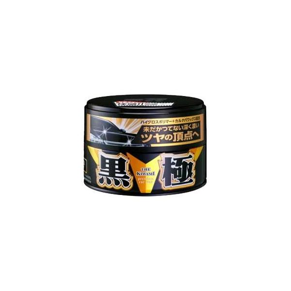 他サイト： ソフト99 黒の極WAX 固形 200g(濃色系ソリッド、メタリック、パール・マイカ塗装車用) SOFT99 00193 返品種別Aの商品画像