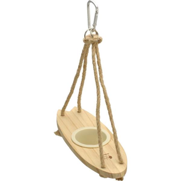 在庫状況：お取り寄せ/7日〜10日で出荷/※仕様及び外観は改良のため予告なく変更される場合がありますので、最新情報はメーカーページ等にてご確認ください。ゆらゆらバランスサーフボード、ケージの中にもつけやすいコンパクトサイズ◆小鳥との生活をよ...