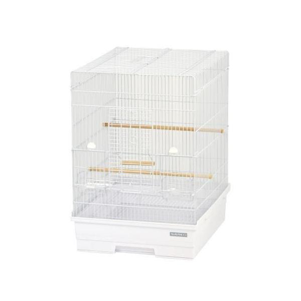 在庫状況：お取り寄せ/お届け：約2週間/※仕様やパッケージは、リニューアルなどの理由で変更になっている場合がございます。予めご了承下さい。◆小鳥が映える白を基調とした本体は、広々とした内部空間を確保。尾羽の長いオカメインコはもちろん、幅広い...