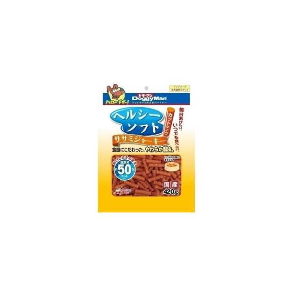 他サイト： ヘルシーソフトササミジャーキー カットタイプ 420g ドギーマンハヤシ 返品種別Bの商品画像