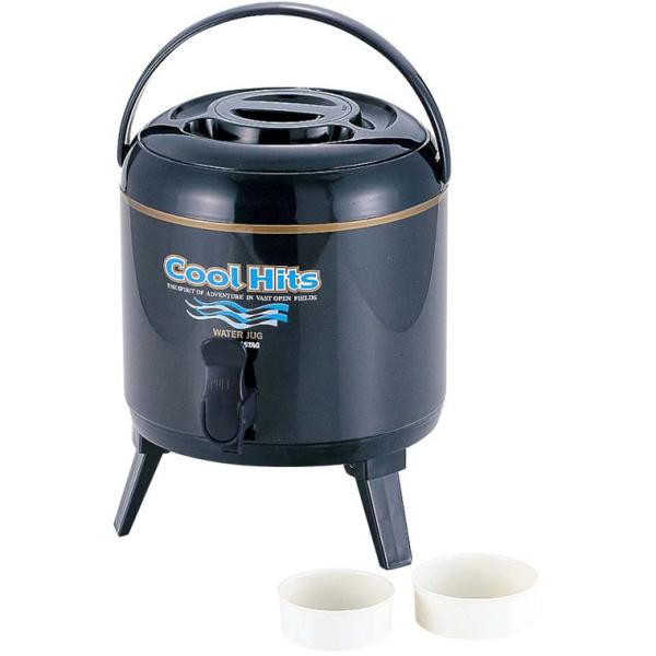 他サイト： キャプテンスタッグ クールヒッツ ウォータージャグ6L(ネイビー) M-5026 返品種別Aの商品画像