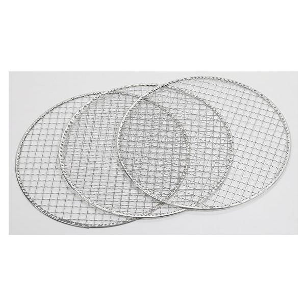 在庫状況：お取り寄せ/2021年04月 発売/◆格子アミで小さい肉や野菜も串なしで焼ける。◆ゆがみの少ないクリンプアミ。◆丸型3枚入。/[M6617キヤプテンスタツグ]