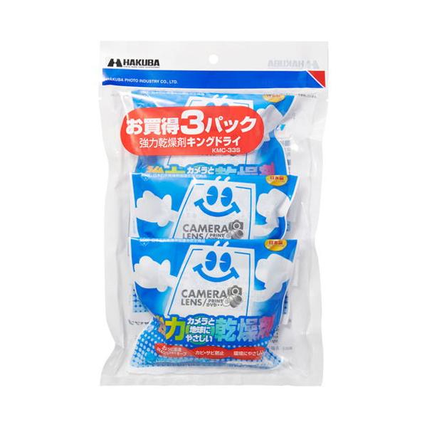 在庫状況：在庫あり/2007年07月 発売/※画像は1パックのイメージです。商品は3パックセットです。◆カメラに最適な湿度40％を保ちます。◆破れにくいナイロン袋を採用したキングドライを3個入にしました。◆成分の石灰は汚染した土壌の浄化にも...