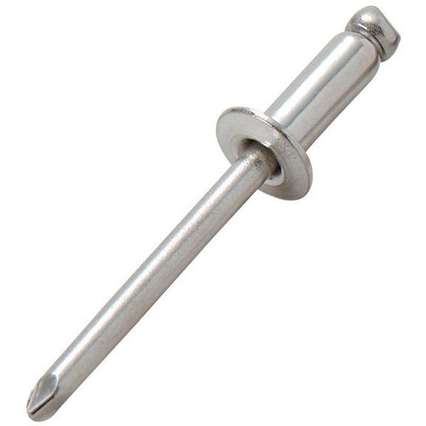 SK11 ステンレスリベット 15入(径4.8mm 締付板厚6.4〜9.6mm) 藤原産業 ST6-6 返品種別B