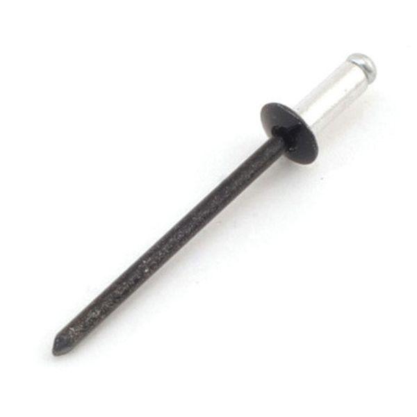 SK11 カラーリベット 30入 ブラック(径3.2mm 締付板厚3.2〜4.8mm) 藤原産業 CR4-3BL 返品種別B