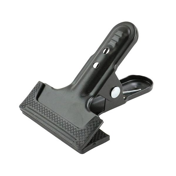 在庫状況：お取り寄せ/取引先在庫あり2日〜4日で出荷/※この商品は軽作業用です。固定強度が必要な場合には用途に合った商品をご使用ください。クランプ以外の用途には使用しないでください。◆幅は80mmでワイドな固定ができます。◆最大口開きは40...