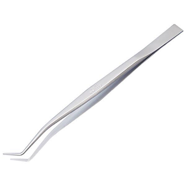 KFI プロ用ピンセット 鶴首型(160mm) 藤原産業 プロヨウピン