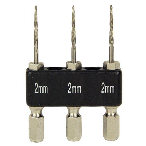 SK11 ショート下穴ドリルセット 2.0mm 6.35mm六角軸 藤原産業 SSAD3P2.0 返品種別B