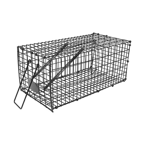 在庫状況：お取り寄せ/お届け：約2週間/※画像はイメージです。※有害駆除などの限定使用は認められますが、使用する目的により許可が必要な場合があります。◆ネズミの捕獲に最適です。◆ブラック塗装でサビにくいです。◆光が反射しにくいため、ネズミが...