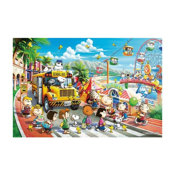 他サイト： エポック社 PEANUTS スヌーピービーチサイドランド 1000ピース(12-518)ジグソーパズル 返品種別Bの商品画像