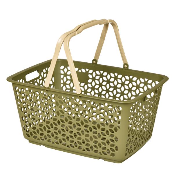 在庫状況：お取り寄せ/お届け：約2週間/◆ハンドルを内側に倒すと積み重ねが可能に!◆2個重ねて置けるので大変便利です/[HMRY1559KA]